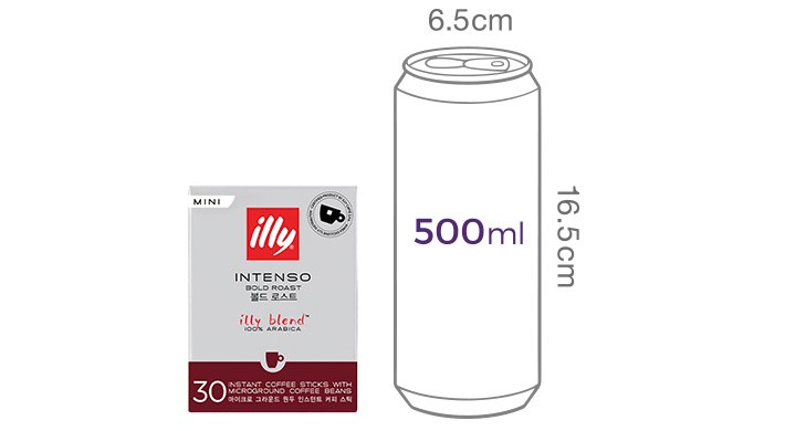 [일리] 볼드 로스트 미니 스틱커피 (1g X 30입)