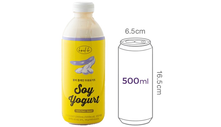 [볼비] 두유 플레인 요거트 1L