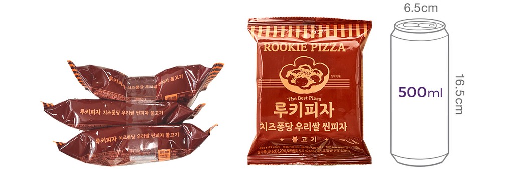 [루키피자] 치즈퐁당 우리쌀 씬피자 불고기 3개입