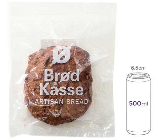 [브로드카세] 72시간 저당 호밀 사워도우 피칸 깜빠뉴 550g