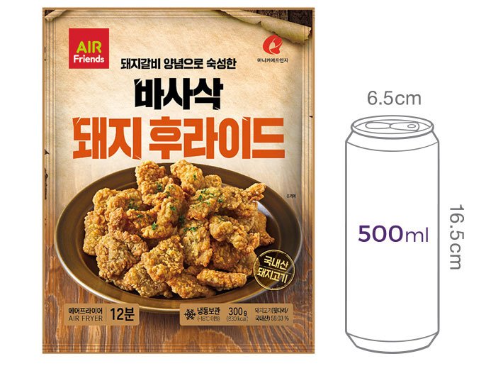 [마니커F&G] 바사삭 돼지 후라이드 300g