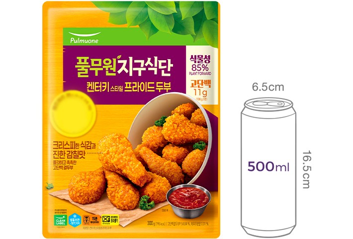 [풀무원] 지구식단 켄터키 프라이드 두부