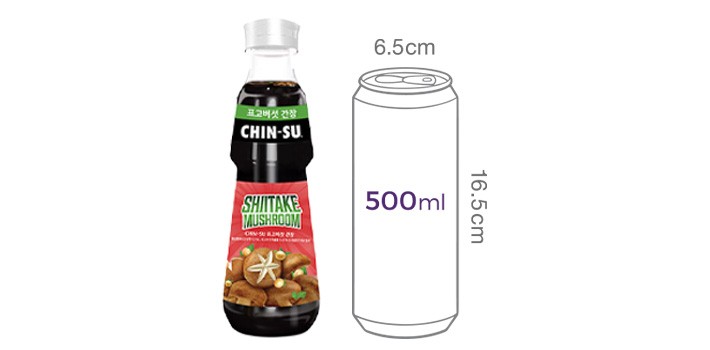 [친수]  표고버섯 간장 330ml