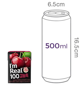 [풀무원] 아임리얼100 고농축 타트체리 (120mL X 6개)