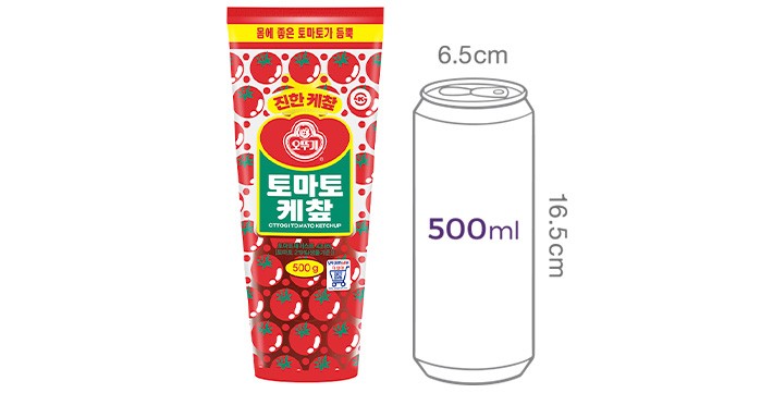 [오뚜기] 토마토 케찹 500g