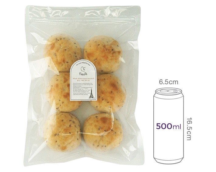 [프렌떼] 통밀 그레인 모닝롤 50gX6개입