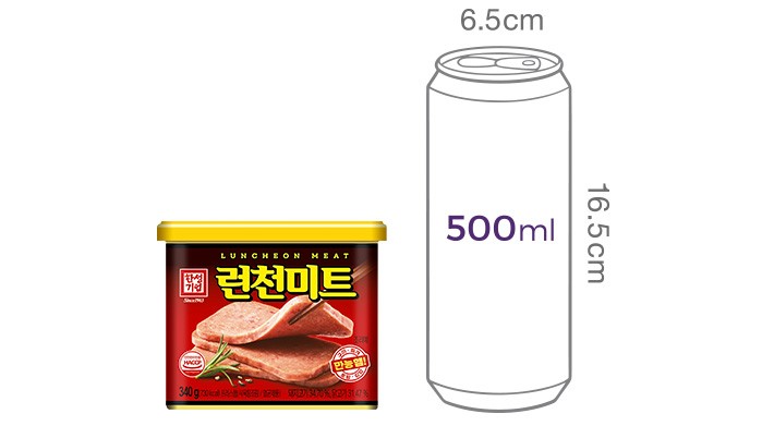 [한성기업] 런천미트 340g