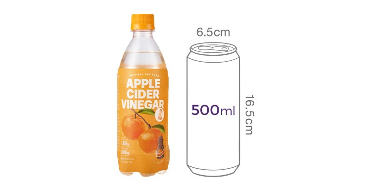[클룹] 애사비 제로소다 제주감귤 (500mL X 6개)