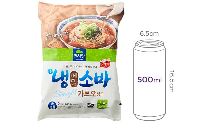 [면사랑] 저당 냉메밀소바 (2인분)