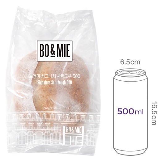 [프랑스 보앤미] BO&MIE 시그니처 사워도우 500g