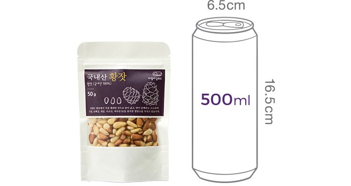 국산 평창 황잣 50g