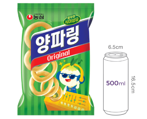 [농심] 양파링 130g