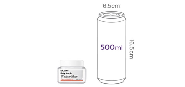 [닥터자르트] 브라이타민 브이세븐 토닝 라이트 크림 50ml