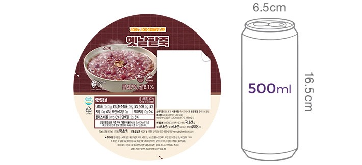 [섬죽] 옛날팥죽 300g * 2개입