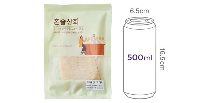 [혼술상회] 전기구이 오징어 60g