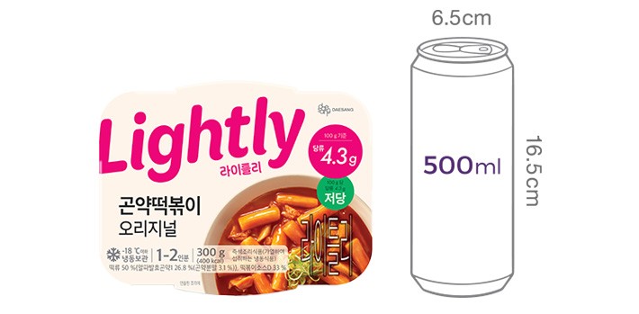 [라이틀리] 저당 곤약 떡볶이 (오리지널)