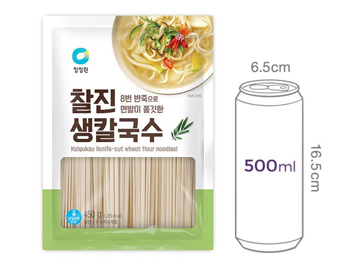 [청정원] 찰진 생칼국수 1kg