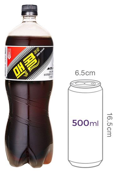 [일화] 맥콜 제로 1.5L