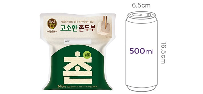 [CJ] 행복한콩 고소한 촌두부 300g