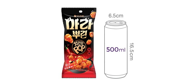 [오리온] 마라뿌린 치킨팝 60g