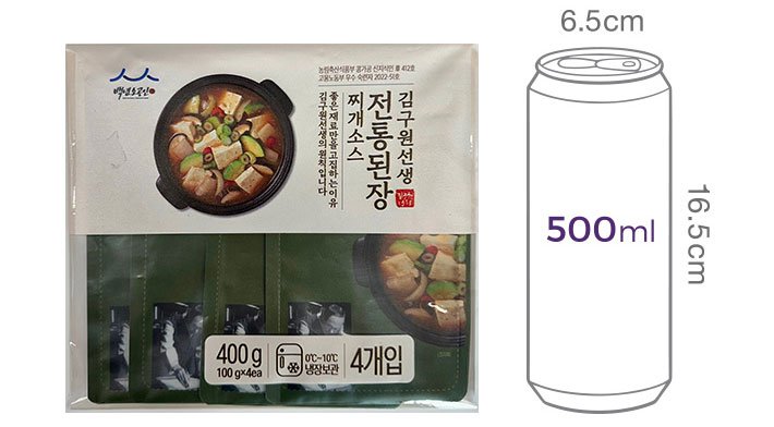 [김구원선생] 된장찌개 소스 100g*4개입