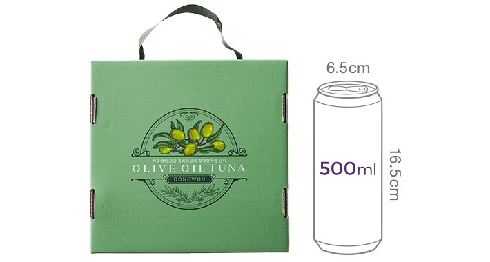 [동원] OLIVE 4U 올리브참치 기획팩 (150g*4 +레시피카드)