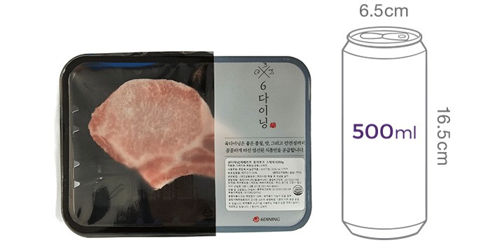 [6다이닝] 이베리코 돈마호크 스테이크 250g