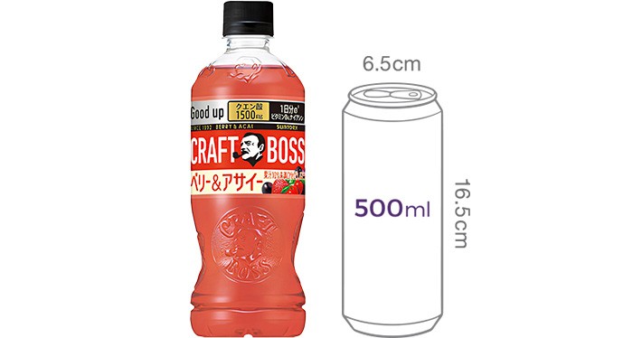 [산토리] 크래프트 보스 베리&아사이 500mL