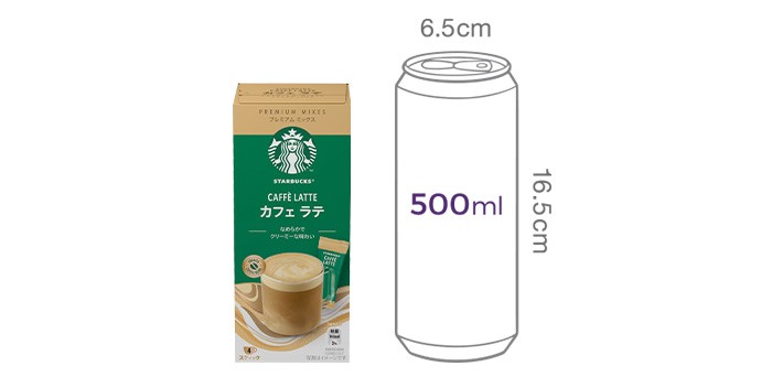 [스타벅스] 프리미엄 믹스 카페 라테(18g X 4개입)