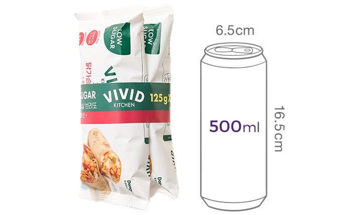 [비비드키친] 저당 닭가슴살 브리또 양념치킨 2개입