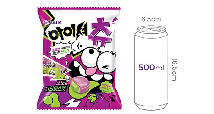 [오리온] 아이셔츄 포도&샤인머스캣 193.5g
