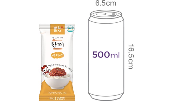 [반찬단지] 한끼 스틱 비빔오징어젓