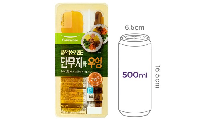 [풀무원] 단무지와 우엉 350g