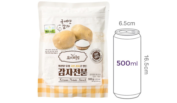 [칠갑농산] 감자전분 500g
