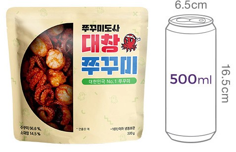 [주꾸미도사] 대창 주꾸미볶음 320g (냉동)