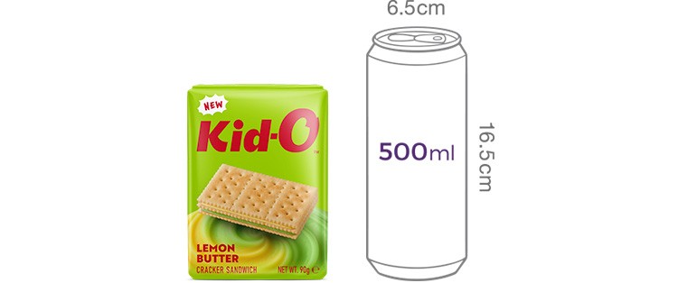 [키도] 레몬 버터 크래커 샌드위치 90g