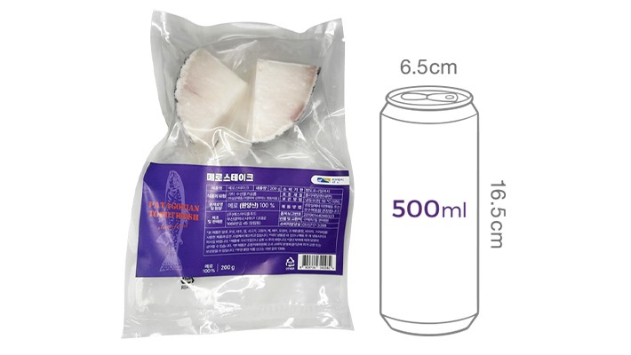 메로스테이크 200g (냉동)