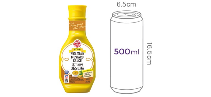 [오뚜기] 홀그레인 머스타드 280g