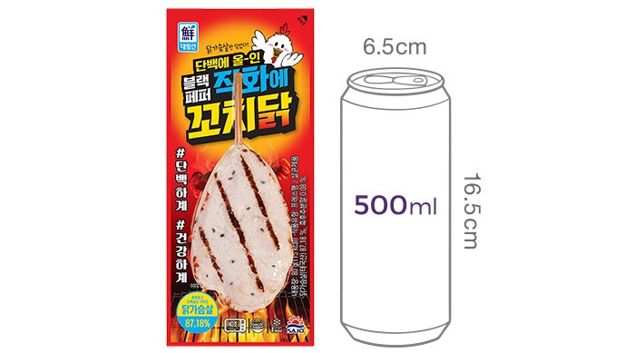 [사조대림] 직화에 꼬치닭 닭가슴살 페퍼