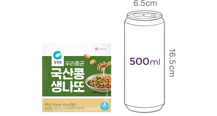 [청정원] 우리종균 국산콩 생나또