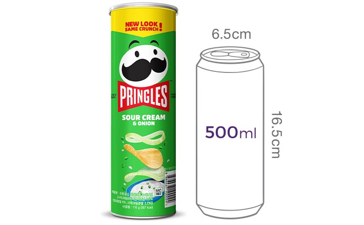 [켈로그] 프링글스 양파맛 110g
