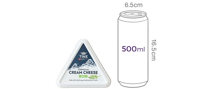 [티네] 노르웨이 크림치즈 딜 125g