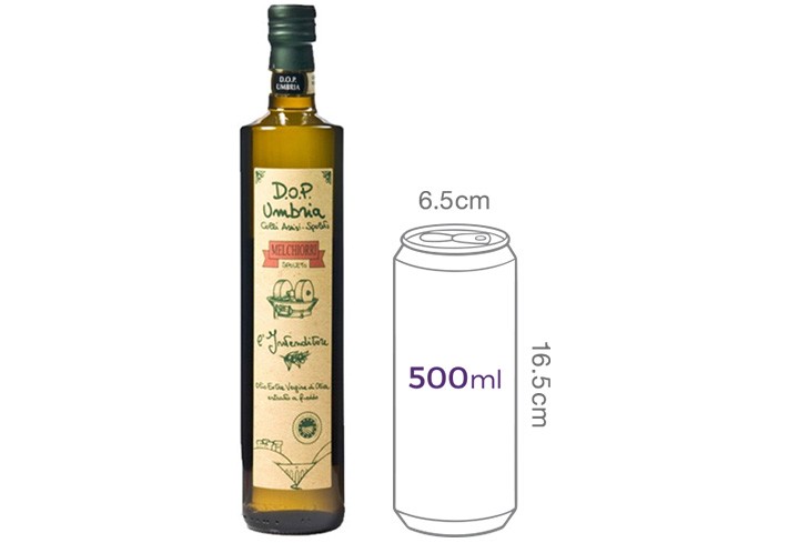[멜끼오리] DOP 움브리아 엑스트라 버진 올리브 오일 500mL