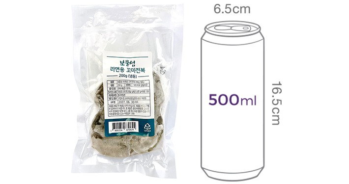 [보물섬] 라면용 꼬마전복 200g (냉동)
