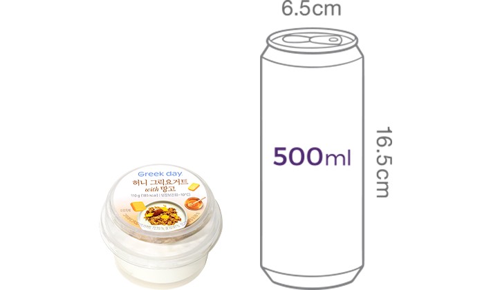 [그릭데이] 허니그릭요거트 with 망고 110g