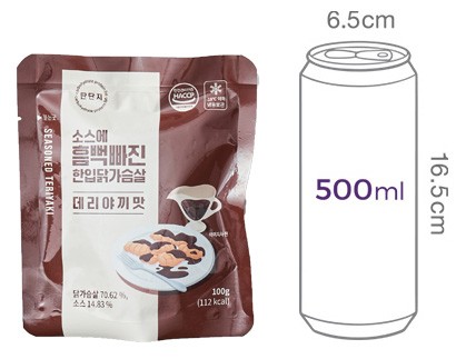 [탄단지] 소스 흠뻑빠진 한입 닭가슴살 데리야키맛 (1팩)