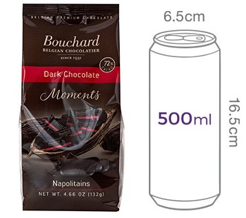 [부샤드] 나폴리탄 다크72% 초콜릿 132g