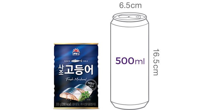 [사조] 고등어 300g