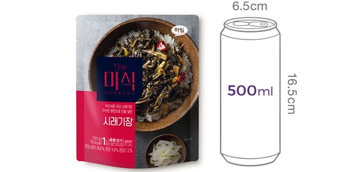 [하림 The 미식] 시래기장 덮밥소스 150g