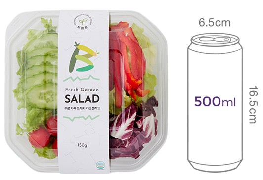 [바름팜] 수분 가득 프레시 가든 샐러드 150g